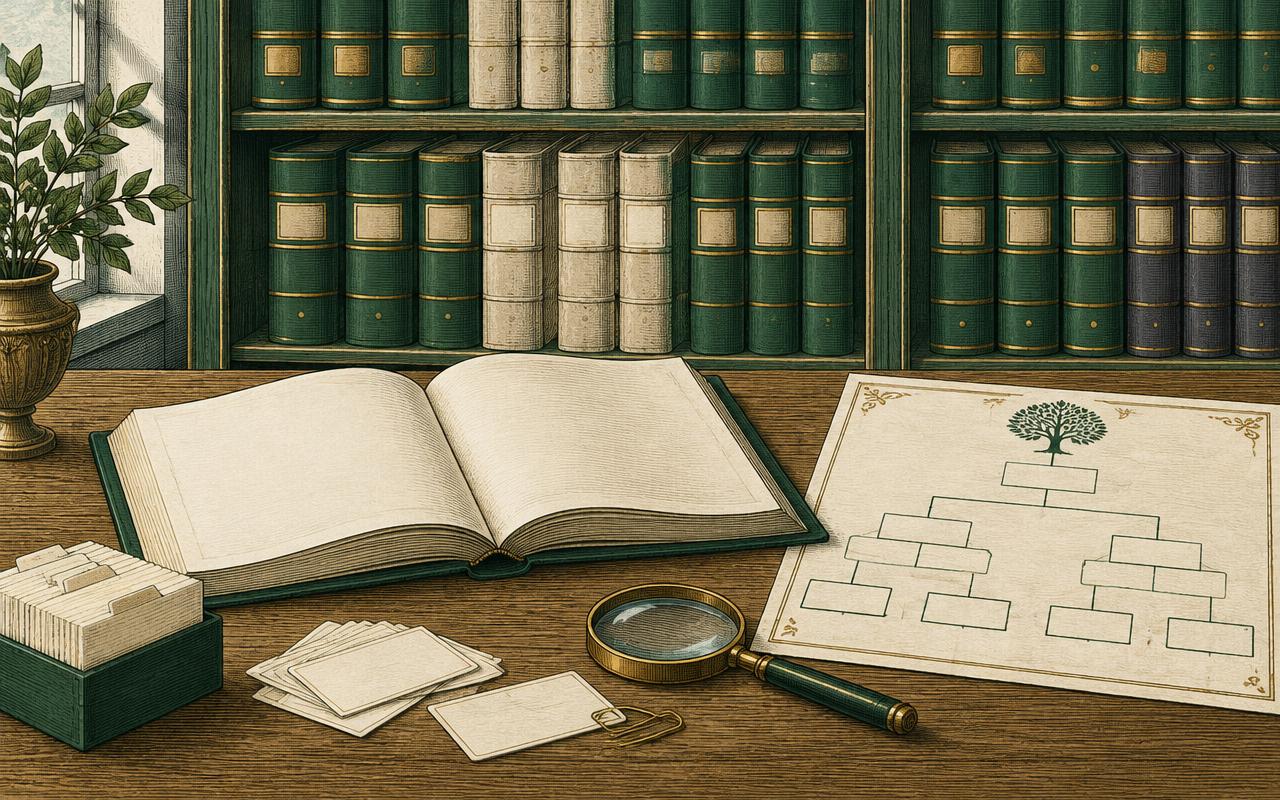 Ilustração editorial para Profa. Mary Ann Annesley Chamberlain